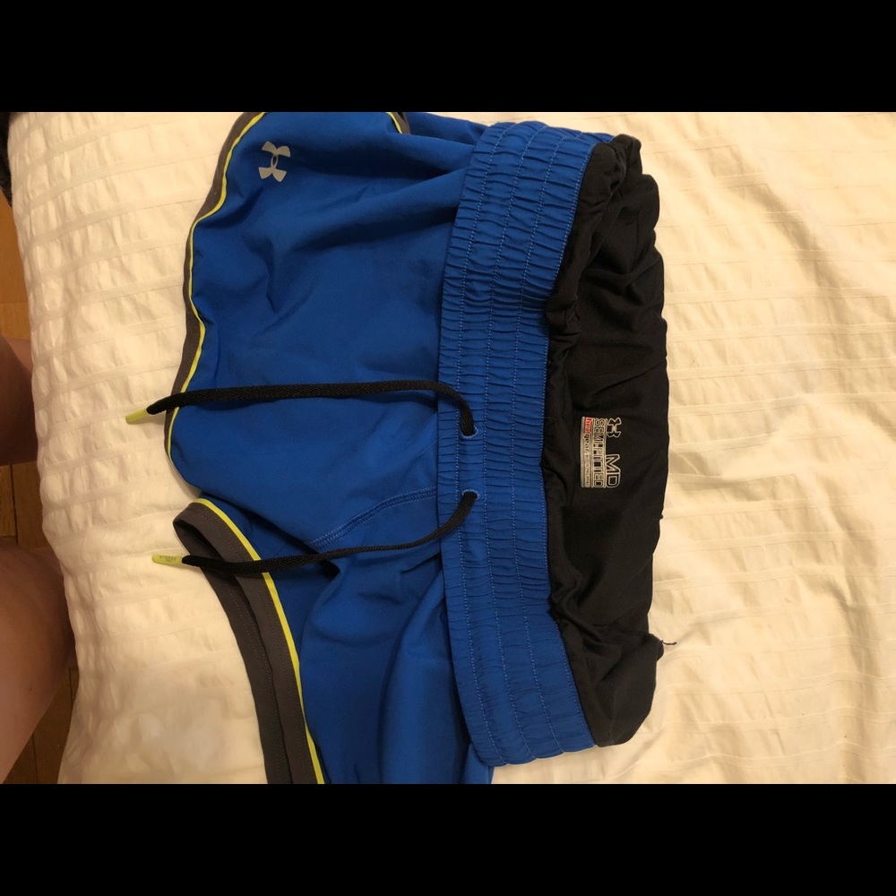 Under armor running shorts